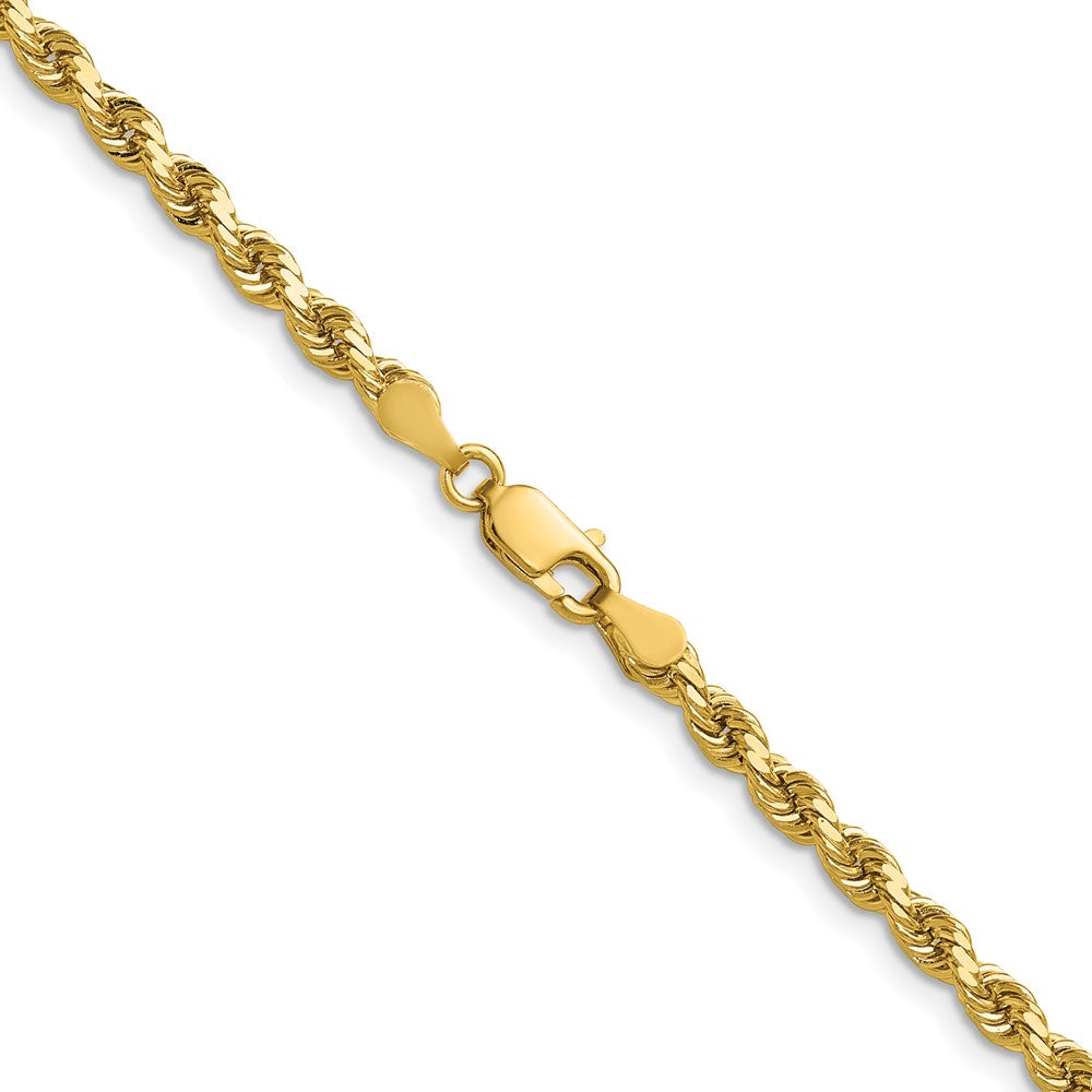 Gold (10K & 14K) Diamond-Cut Rope Chain — 3.5 mm