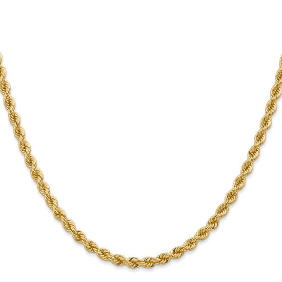 Gold (10K & 14K) Regular Rope Chains — 3.65 mm
