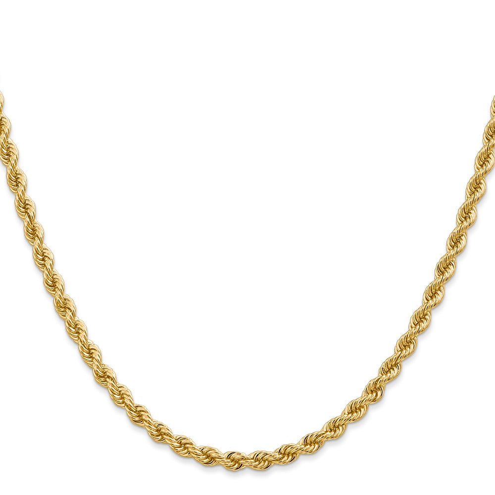 Gold (10K & 14K) Regular Rope Chains — 3.65 mm