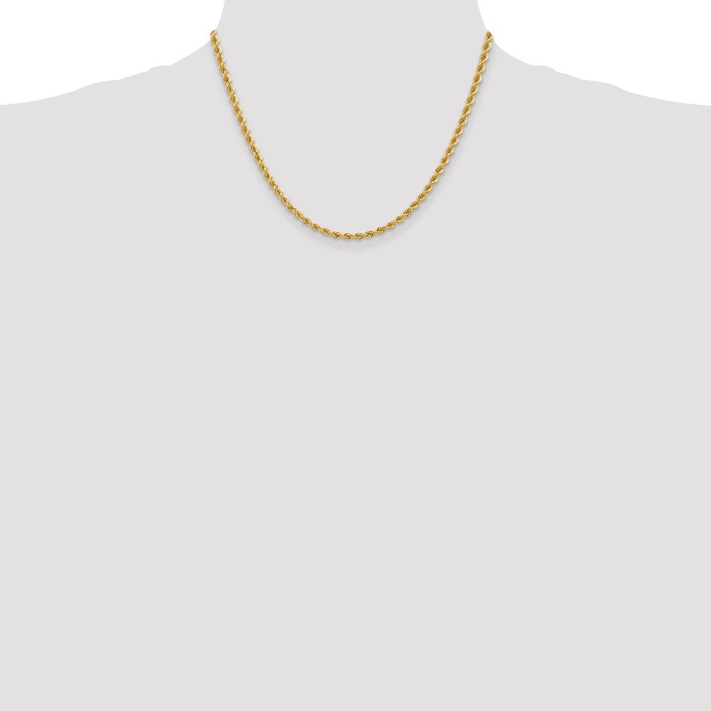 Gold (10K & 14K) Regular Rope Chains — 3.65 mm