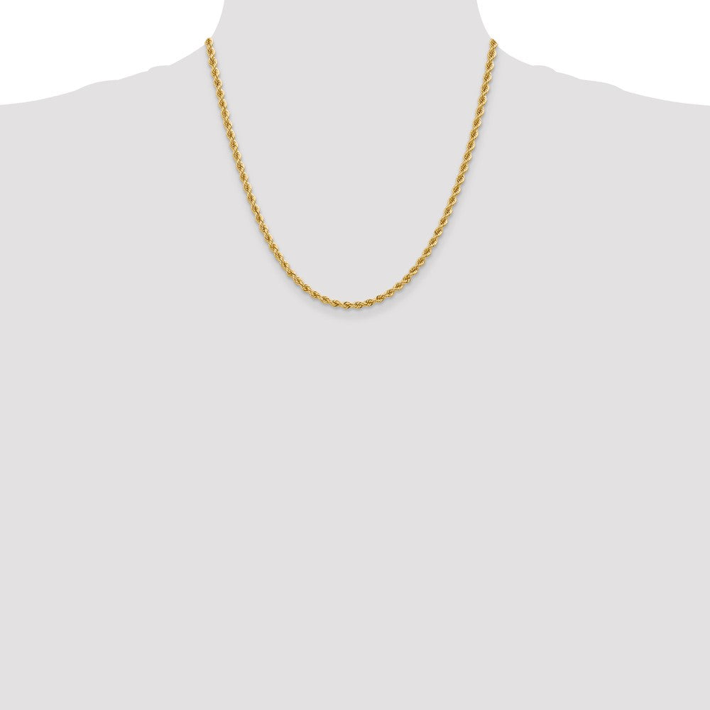 Gold (10K & 14K) Regular Rope Chains — 3.65 mm