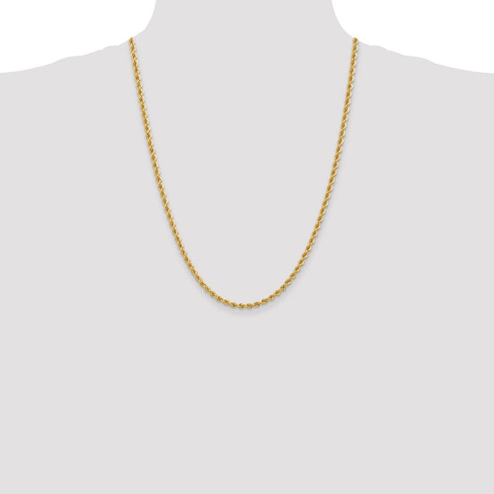 Gold (10K & 14K) Regular Rope Chains — 3.65 mm