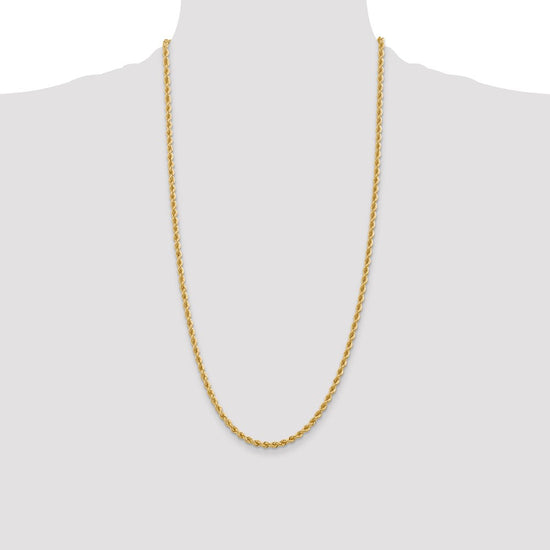 Gold (10K & 14K) Regular Rope Chains — 3.65 mm