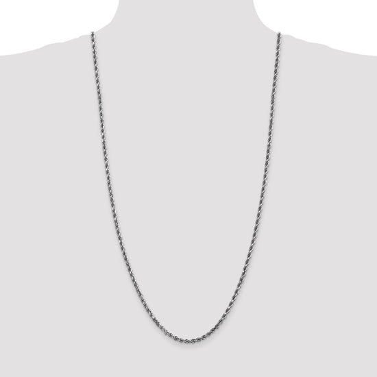Gold (10K & 14K) Diamond-Cut Rope Chain — 3.5 mm