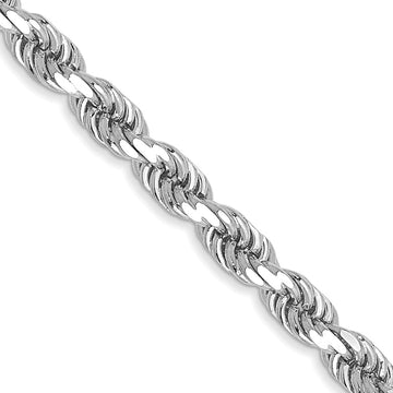 Gold (10K & 14K) Diamond-Cut Rope Chain — 3.5 mm