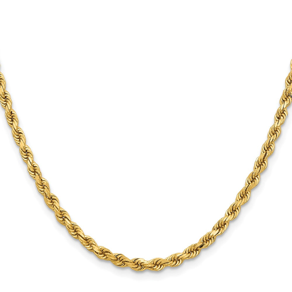 Gold (10K & 14K) Diamond-Cut Rope Chain — 3.75 mm