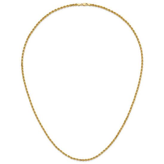Gold (10K & 14K) Diamond-Cut Rope Chain — 3.75 mm
