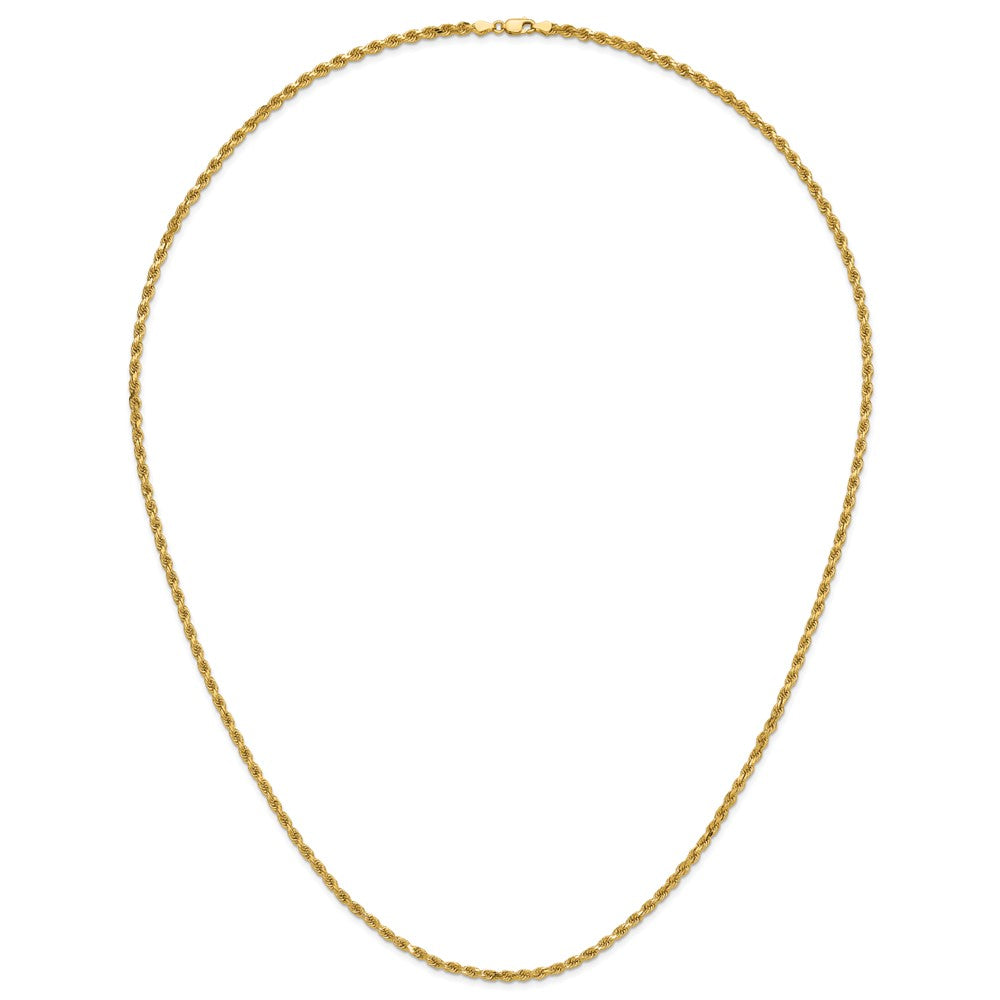 Gold (10K & 14K) Diamond-Cut Rope Chain — 3.75 mm