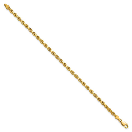 Gold (10K & 14K) Diamond-Cut Rope Chain — 3.75 mm