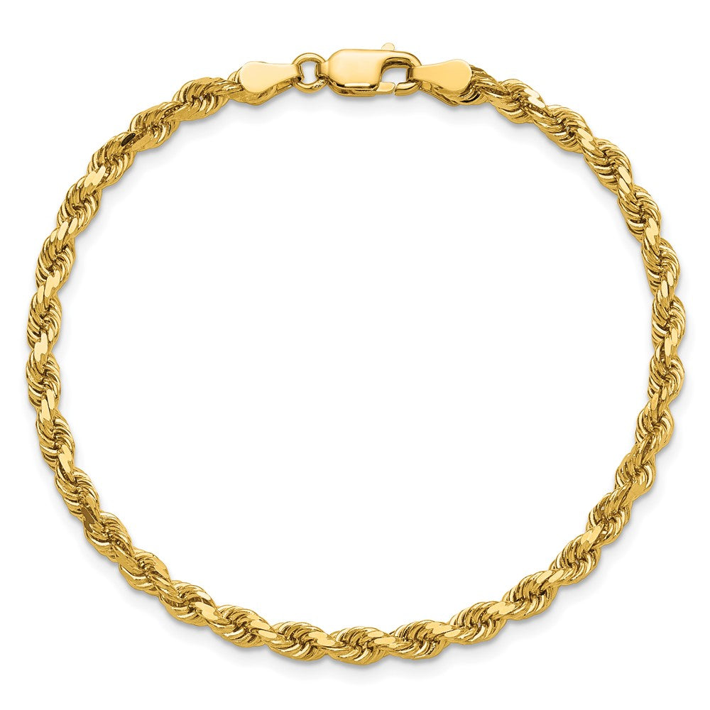 Gold (10K & 14K) Diamond-Cut Rope Chain — 3.75 mm