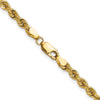 Gold (10K & 14K) Regular Rope Chains — 3.8 mm