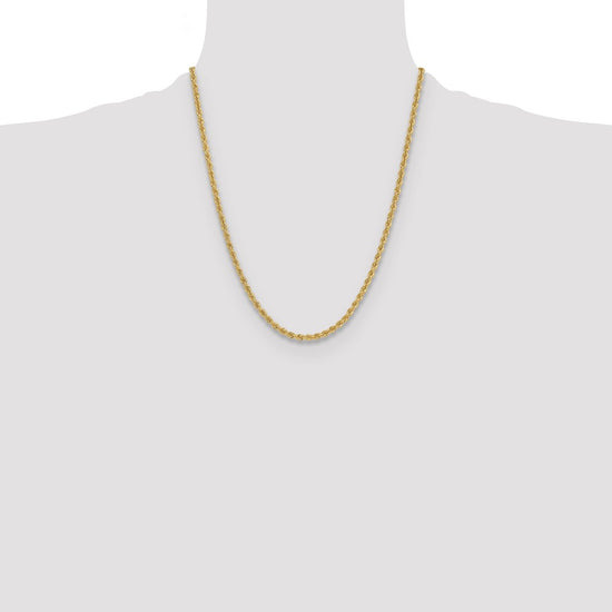 Gold (10K & 14K) Regular Rope Chains — 3.8 mm