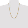 Gold (10K & 14K) Regular Rope Chains — 3.8 mm