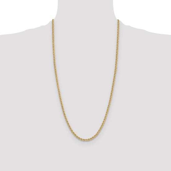 Gold (10K & 14K) Regular Rope Chains — 3.8 mm