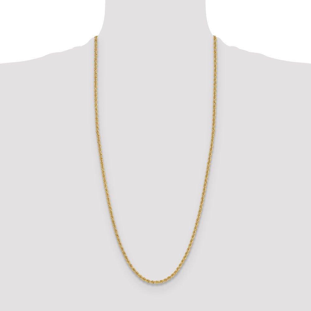 Gold (10K & 14K) Regular Rope Chains — 3.8 mm
