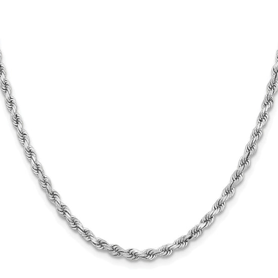 Gold (10K & 14K) Diamond-Cut Rope Chain — 3.75 mm