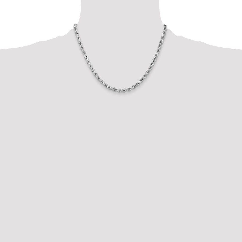 Gold (10K & 14K) Diamond-Cut Rope Chain — 3.75 mm