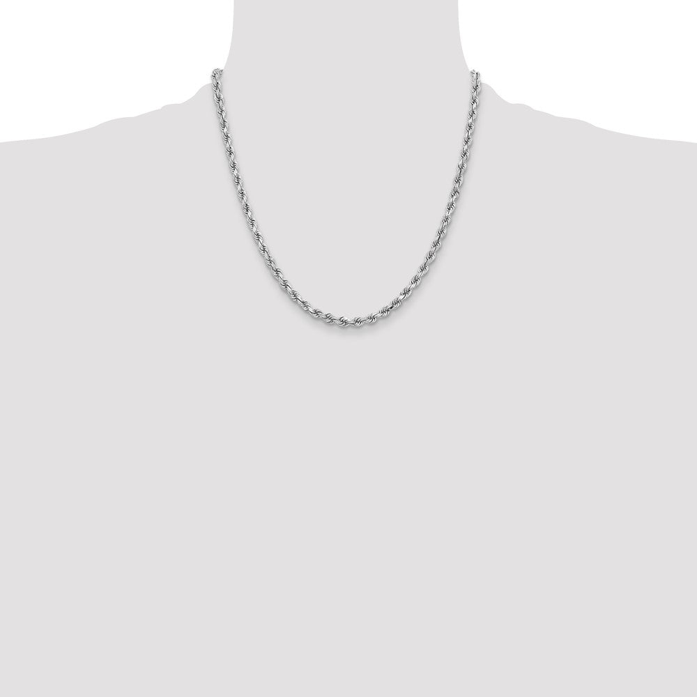 Gold (10K & 14K) Diamond-Cut Rope Chain — 3.75 mm