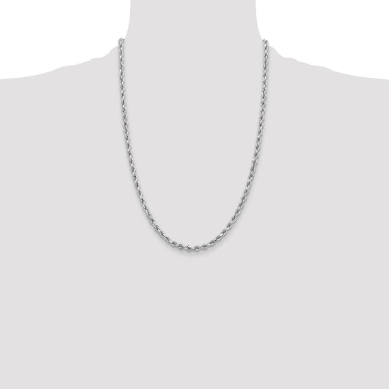 Gold (10K & 14K) Diamond-Cut Rope Chain — 3.75 mm