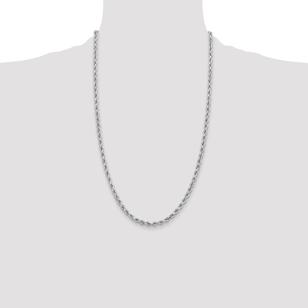 Gold (10K & 14K) Diamond-Cut Rope Chain — 3.75 mm