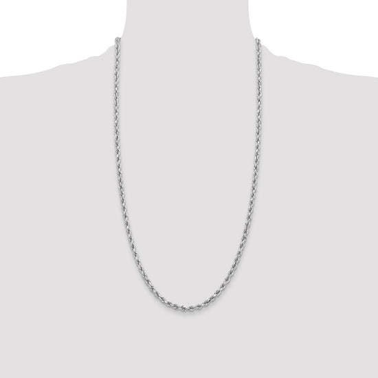 Gold (10K & 14K) Diamond-Cut Rope Chain — 3.75 mm