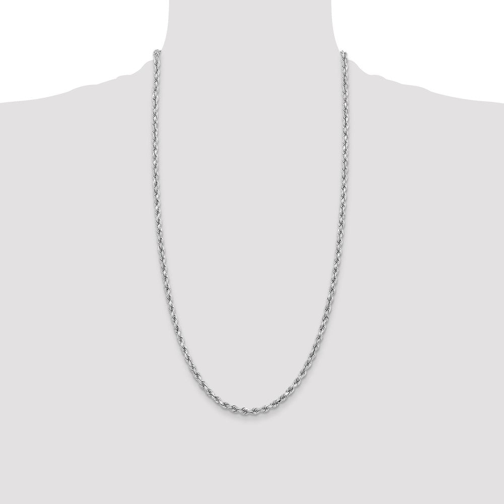 Gold (10K & 14K) Diamond-Cut Rope Chain — 3.75 mm