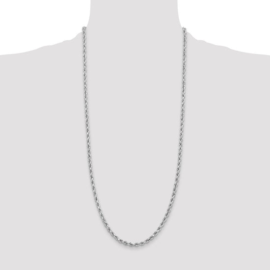 Gold (10K & 14K) Diamond-Cut Rope Chain — 3.75 mm
