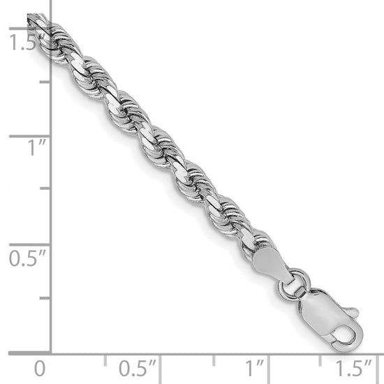 Gold (10K & 14K) Diamond-Cut Rope Chain — 3.75 mm