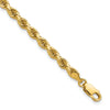 Gold (10K & 14K) Diamond-Cut Rope Chain — 4 mm