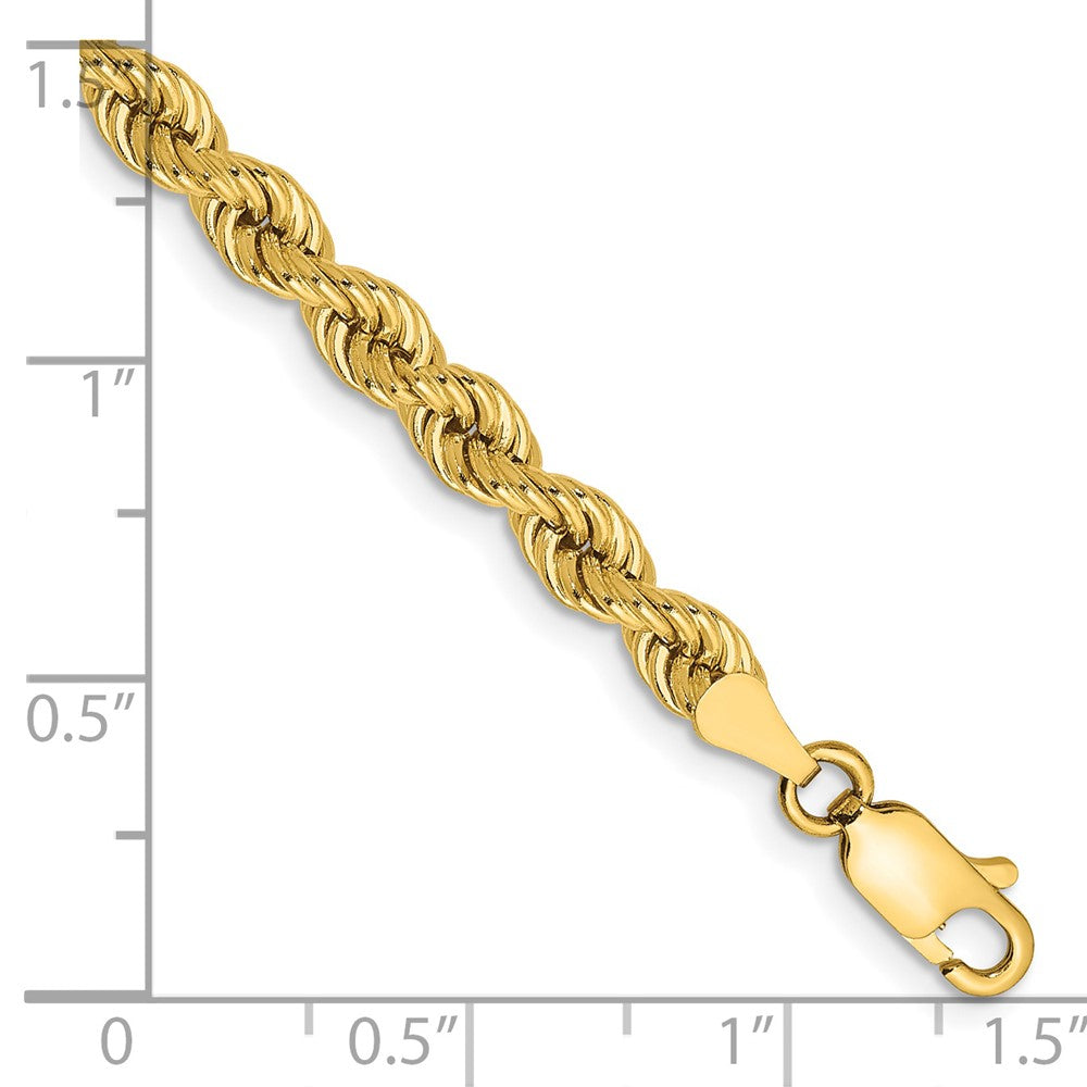 Gold (10K & 14K) Regular Rope Chains — 4 mm