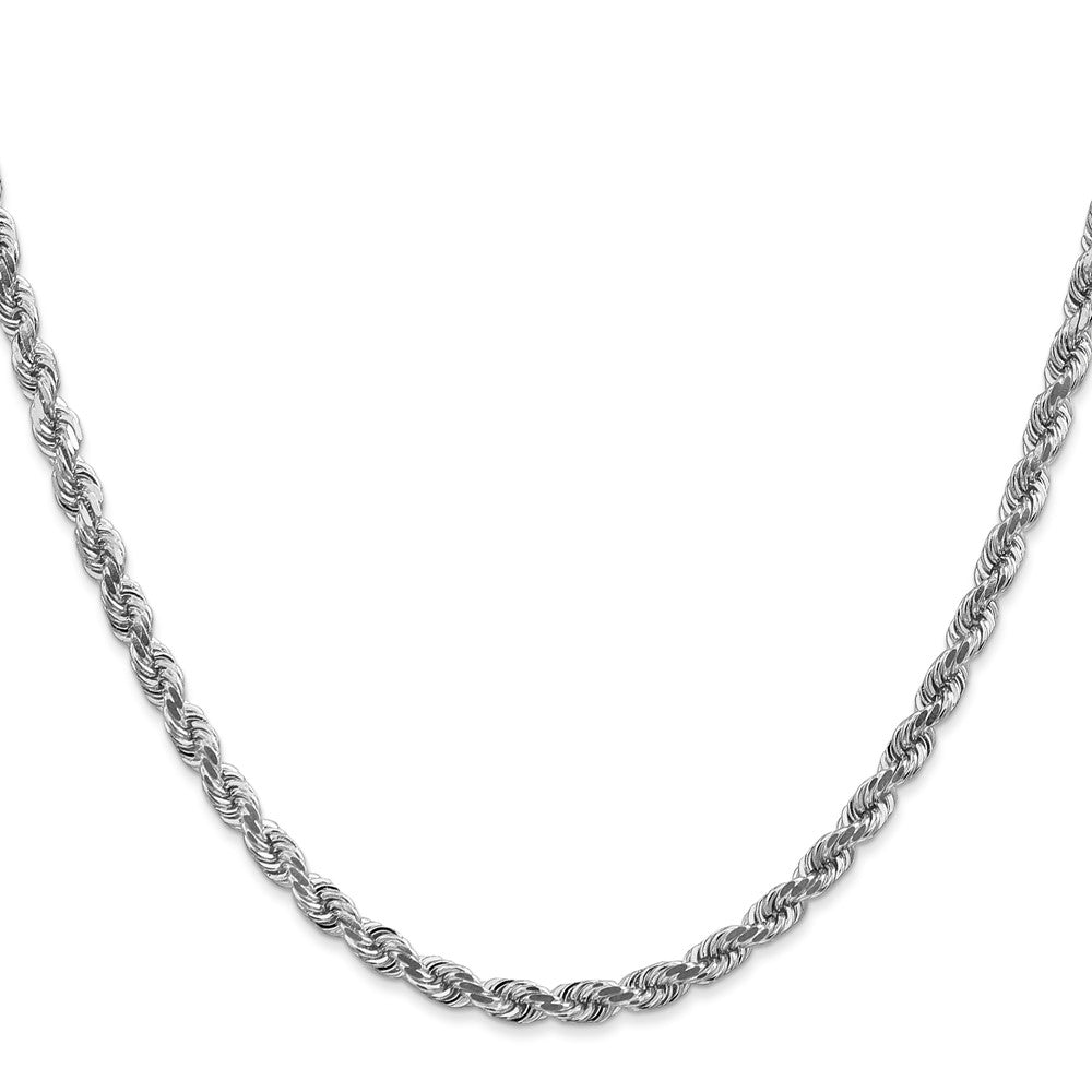 Gold (10K & 14K) Diamond-Cut Rope Chain — 4 mm