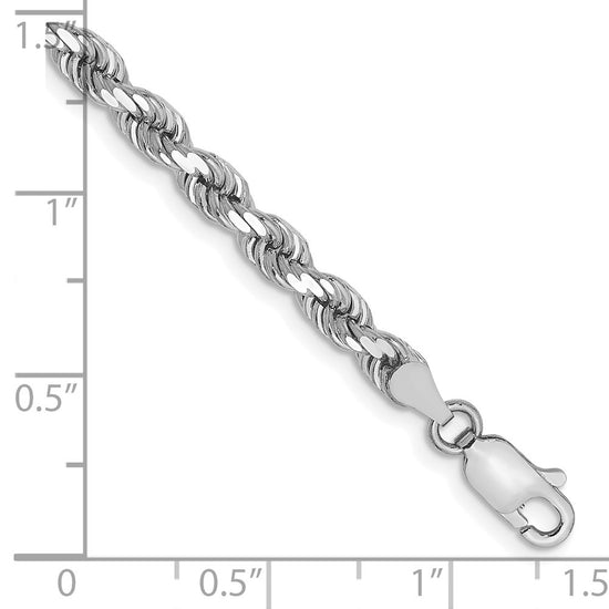 Gold (10K & 14K) Diamond-Cut Rope Chain — 4 mm