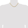 Gold (10K & 14K) Diamond-Cut Rope Chain — 4.25 mm