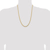 Gold (10K & 14K) Diamond-Cut Rope Chain — 4.25 mm