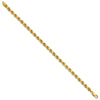 Gold (10K & 14K) Diamond-Cut Rope Chain — 4.25 mm