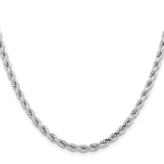 Gold (10K & 14K) Diamond-Cut Rope Chain — 4.25 mm