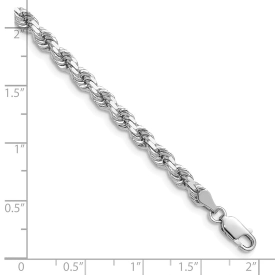 Gold (10K & 14K) Diamond-Cut Rope Chain — 4.25 mm