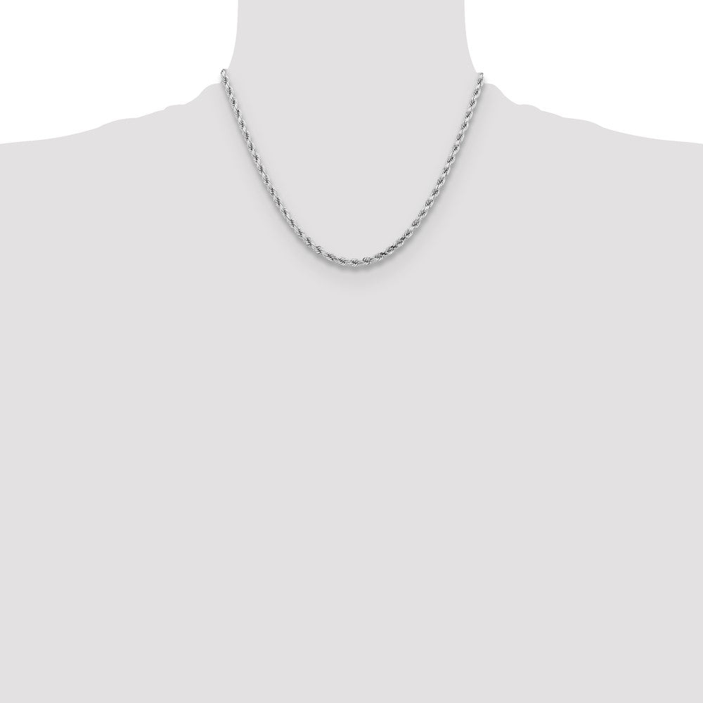 Gold (10K & 14K) Diamond-Cut Rope Chain — 4.25 mm