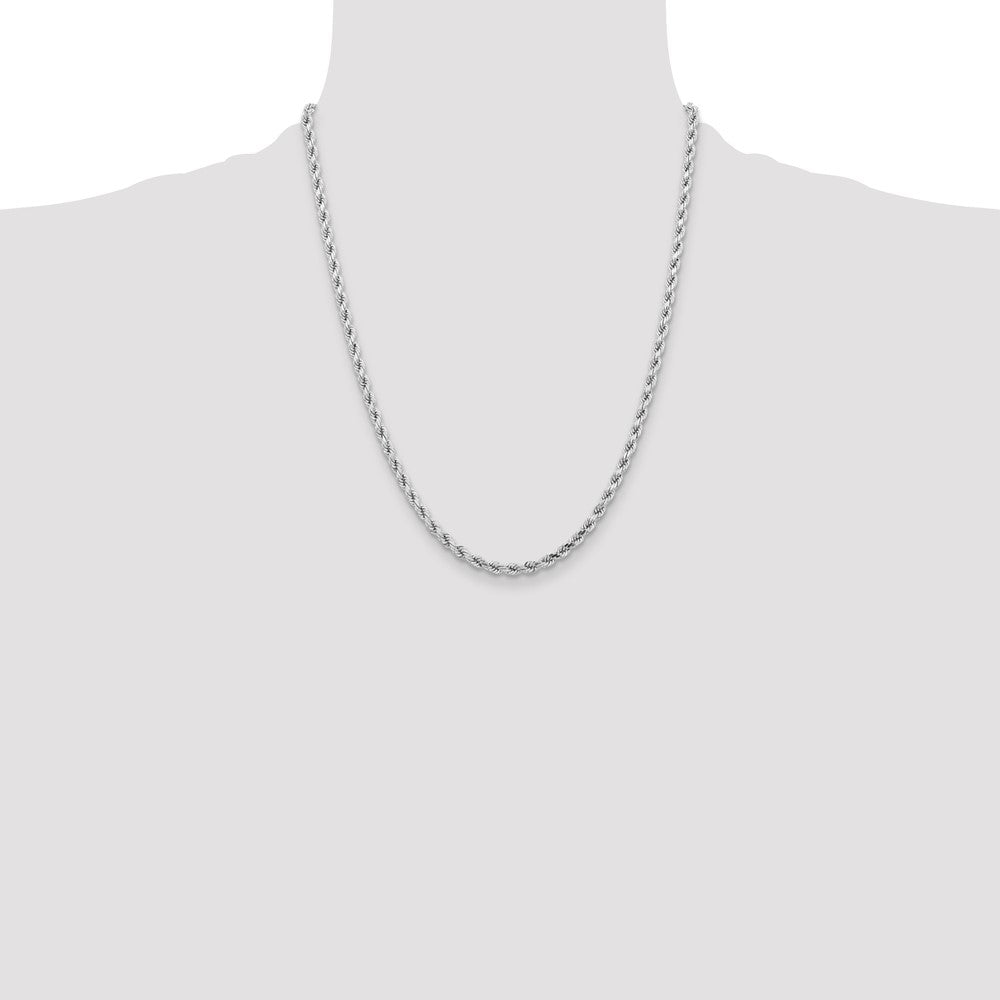 Gold (10K & 14K) Diamond-Cut Rope Chain — 4.25 mm