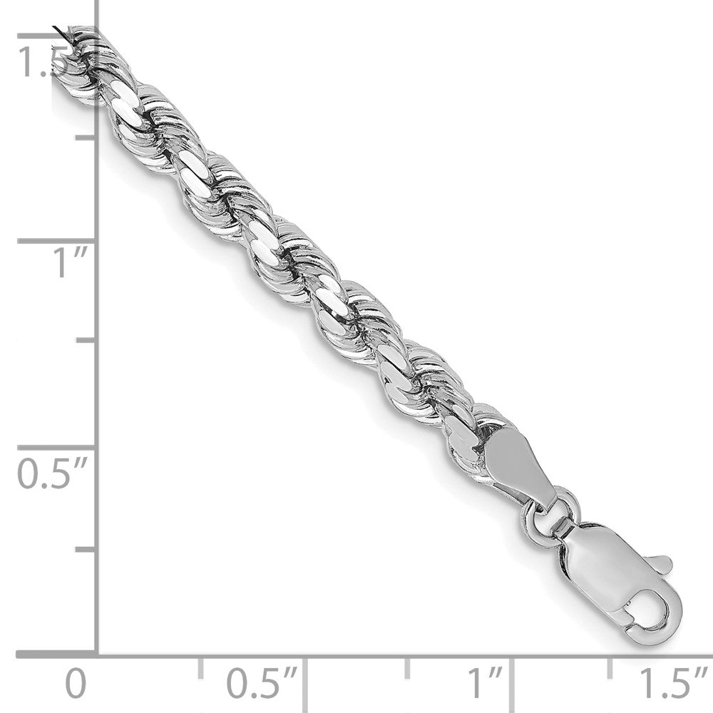 Gold (10K & 14K) Diamond-Cut Rope Chain — 4.25 mm