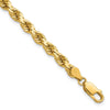 Gold (10K & 14K) Diamond-Cut Rope Chain — 4.5 mm
