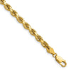 Gold (10K & 14K) Diamond-Cut Rope Chain — 4.5 mm