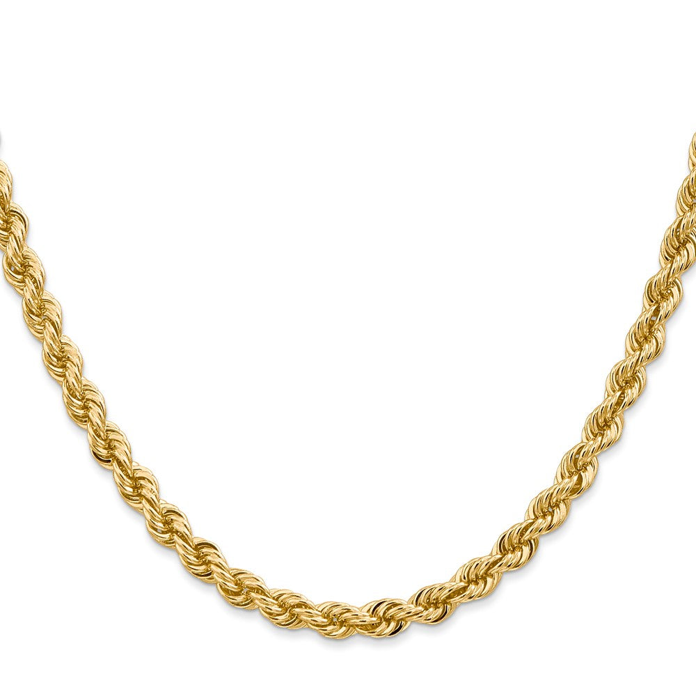 Gold (10K & 14K) Regular Rope Chains — 5 mm
