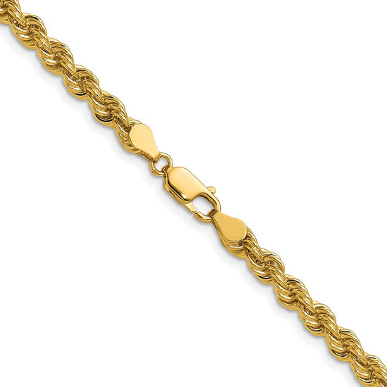 Gold (10K & 14K) Regular Rope Chains — 5 mm