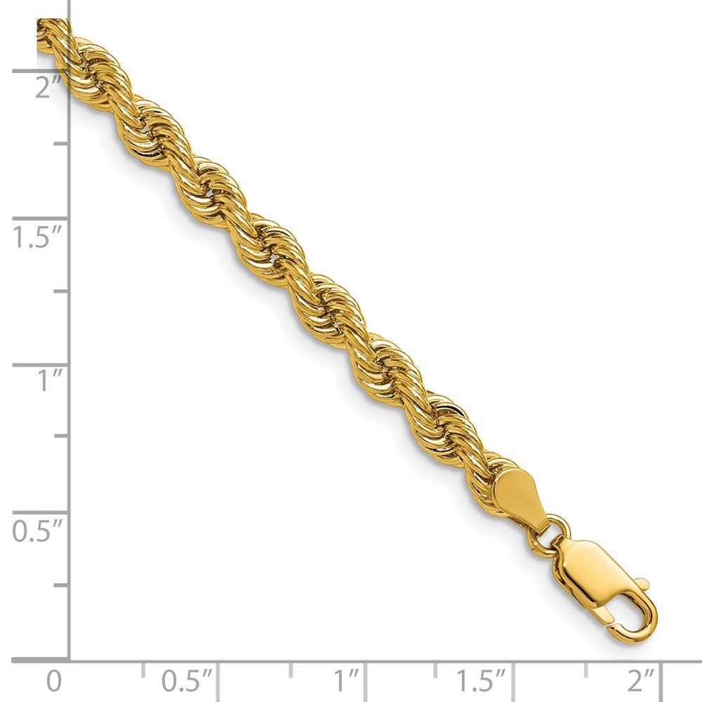 Gold (10K & 14K) Regular Rope Chains — 5 mm