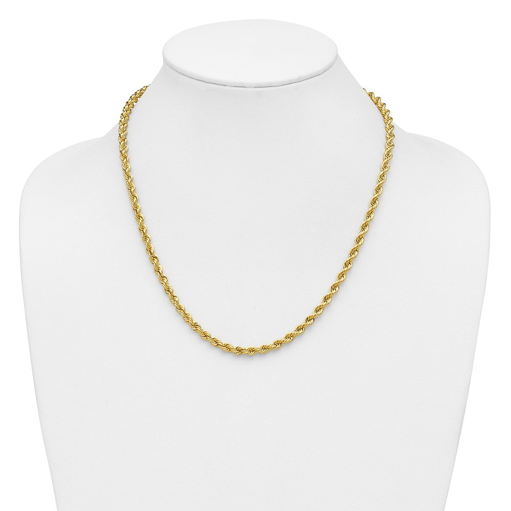 Gold (10K & 14K) Regular Rope Chains — 5 mm