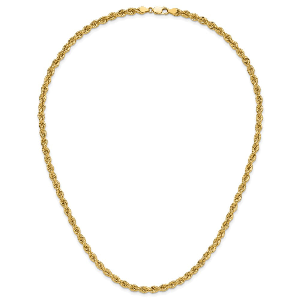 Gold (10K & 14K) Regular Rope Chains — 5 mm