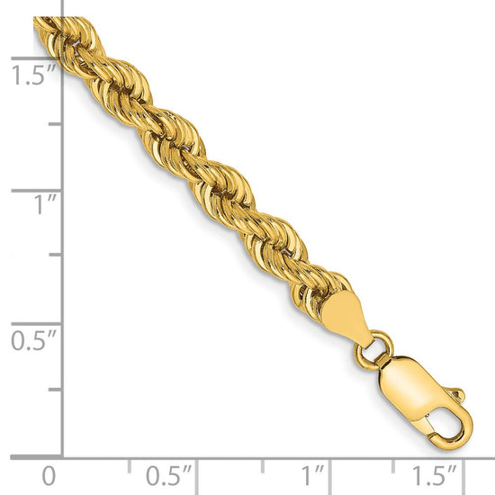 Gold (10K & 14K) Regular Rope Chains — 5 mm