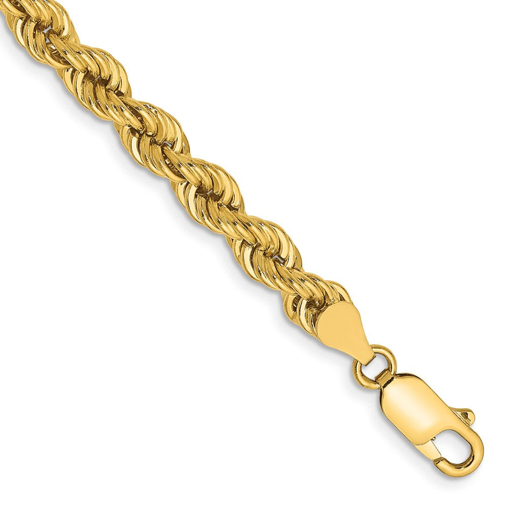 Gold (10K & 14K) Regular Rope Chains — 5 mm