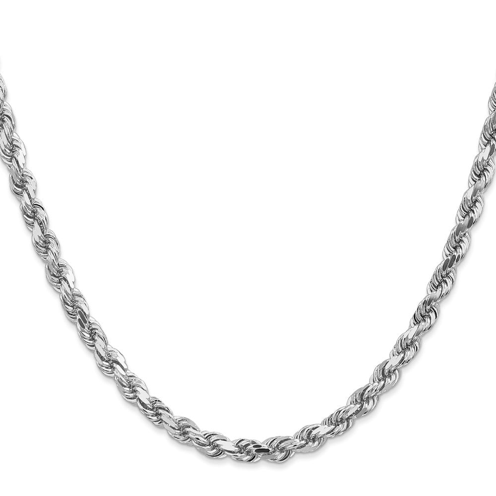 Gold (10K & 14K) Diamond-Cut Rope Chain — 4.5 mm